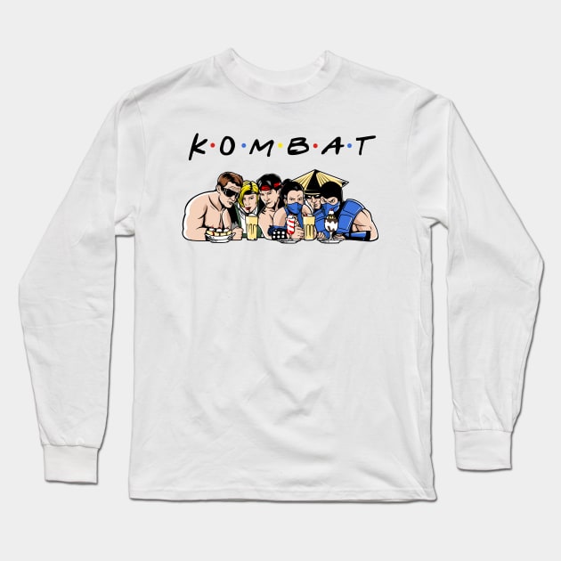 Kombat v2 Long Sleeve T-Shirt by demonigote